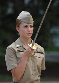 アナポリス米国海軍兵学校の教練