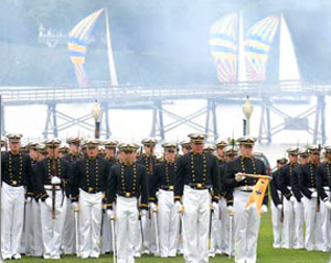 アナポリス米国海軍兵学校のヨット