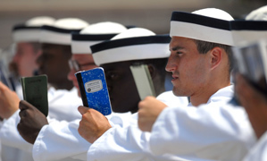 アナポリス海軍士官学校の水兵帽　ディキシーカップと呼ばれる