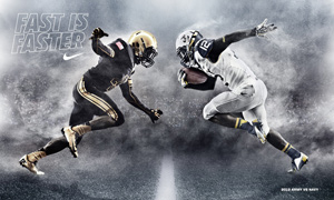 Army Navy Game Poster by Nike