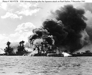 Pearl Harbor Bomberded