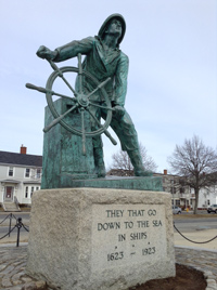 Fishermen's monument at Gloucester, MA