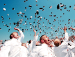 アナポリス海軍士官学校卒業式